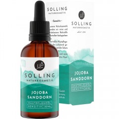 Solling Naturkosmetik Hautpflegeol Jojoba Sanddorn 50ml  Масло для ухода за кожей Жожоба и облепиха 50мл