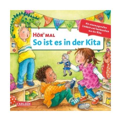 Carlsen Verlag Hor mal (Soundbuch): So ist es in der Kita Hor mal (звуковая книга): Вот как в детском саду