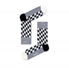 Happy Socks Socken #x27;4-Pack Classic Black & White Socks Gift Set#x27; 36-40 носки #x27;подарочный набор из 4 классических черно-белых носков#x27;