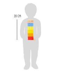 Small Foot Wackelturm Regenbogen качающаяся башня радуга