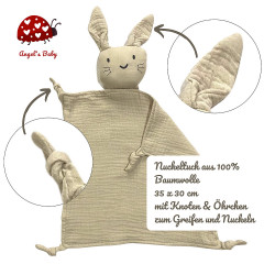 Angels Baby Geschenk zur Geburt mit Schnuffeltuch Подарок на рождение с пледом