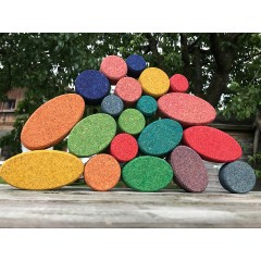 KORXX Korkbausteine Kuller Mix Color edu Пробковые строительные блоки Kuller Mix Color edu