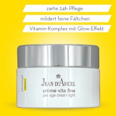 JEAN D'ARCEL creme vita fine PRESTIGE 24h Gesichtscreme reich an Vitaminen-C-A und E creme vita Fine PRESTIGE 24-часовой крем для лица богатый витаминами С, А и Е