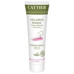Cattier Rosa Heilerde Maske fur empfindliche Haut Маска из розовой глины для чувствительной кожи