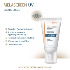 Ducray MELASCREEN Photoaging UV Cr.leicht SPF 50+ MELASCREEN Photoaging UV Cr.light SPF 50+
