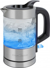 ProfiCook ProfiCook Wasserkocher PC-WKS 1228 G inox, Glas, 360°, 0,5 l, 1100 W  Чайник ProfiCook PC-WKS 1228 G inox, стекло, 360°, 0,5 л, 1100 Вт
