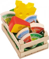 ERZI Spiellebensmittel Sortiment Kase Ассорти из сыра Play Food