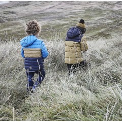 COLOR KIDS Steppjacke mit Kapuze Colorblock стеганая куртка с капюшоном и цветными блоками