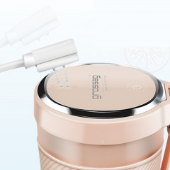 grossag grossag Akku-Smoothie-Maker to-go Rosa MX 10.02 1378, 67 W Беспроводная портативная смузи-машина Grossag, розовая MX 10.02 1378, 67 Вт