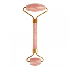 YU BEAUTY Doppel Face Roller Rosenquarz  Двухсторонний ролик розовый кварц