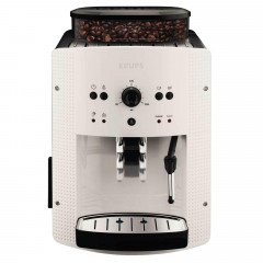 Krups Krups Kaffeevollautomat EA810570 Essential White Kaffeevollautomat, Automatische Abschaltung, Dampfstab, Abnehmbarer Wasserbehalter Полностью автоматическая кофемашина Krups EA810570 Essential White Полностью автоматическая кофемашина, автоматическ