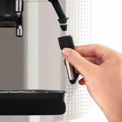 Krups Krups Kaffeevollautomat EA810570 Essential White Kaffeevollautomat, Automatische Abschaltung, Dampfstab, Abnehmbarer Wasserbehalter Полностью автоматическая кофемашина Krups EA810570 Essential White Полностью автоматическая кофемашина, автоматическ