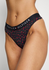 Tommy Hilfiger Thong dark blue/red стринги темно-синий/красный