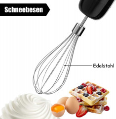 COSTWAY COSTWAY Stabmixer, 500ml Aufsatz, 700ml Becherglas, Schneebesen, 2 Tempos Ручной блендер COSTWAY, насадка 500 мл, стакан 700 мл, венчик, 2 скорости