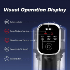 DIYUTO DIYUTO Akku-Hand-und Stielstaubsauger Ideal fur Hartboden, Teppiche, Tierhaare, beutellos, 2600mAh Akku abnehmbar wiederaufladbar leicht Idealer Haushaltshelfer  Беспроводной ручной пылесос DIYUTO, идеально подходит для твердых полов, ковров, шерст