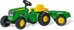 Rolly Toys ROLLY TOYS Rolly Kid Trettraktor John Deere mit Anhanger ROLLY TOYS Педальный трактор Rolly Kid John Deere с прицепом