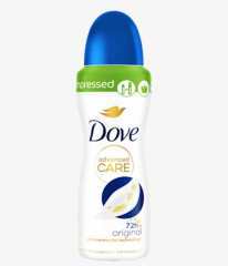 Dove Antitranspirant Deospray Advanced Care Original Compressed, 100 ml Дезодорант-антиперспирант спрей Advanced Care Original Compressed, 100 мл
