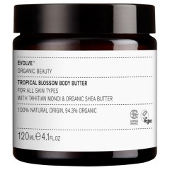 Evolve Organic Beauty Tropical Blossom Body Butter With Tahitian Monoi and Shea Butter Масло для тела Tropical Blossom с таитянским монои и маслом ши