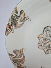 Bavaria Чайное трио с позолоченным рисунком, Германия, 1960-70гг.