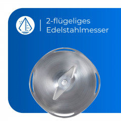 exquisit exquisit Stabmixer MS 3003 wei, 400 W Погружной блендер exquisit MS 3003 белый, 400 Вт