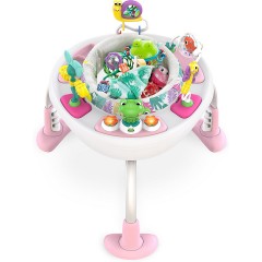 Bright Starts Spiel- und Springzentrum Bounce Bounce Baby 2-in-1 inkl. Spieltisch Центр для игр и прыжков Bounce Bounce Baby 2-в-1