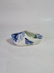 Фигурка винтажная "Башмачок", дельфтский фарфор Delft Blue Holland, 5,5 x 12,5 x 6 см, Голландия, 1960-70гг.