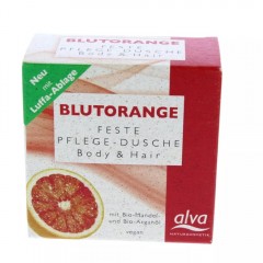 Alva Naturkosmetik Blutorange Feste Pflegedusche Body & Hair Кровавый апельсин твердый уход для душа для тела и волос