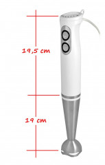 QUIGG QUIGG Stabmixer Stabmixer SET 500W Edelstahl Purierstab Mixer Handmixer, 500,00 W, Stufenlose Geschwindigkeitskontrolle am Kopf des Gerates Ручной блендер QUIGG ручной блендер SET 500 Вт, миксер со очищающим стержнем из нержавеющей стали, ручной ми