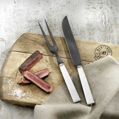 Robbe & Berking Robbe & Berking Riva - 925 Sterling Silber Tranchiermesser Frozen Black 318 mm Robbe & Berking Riva - Нож для разделки серебра 925 пробы Frozen Black 318 мм