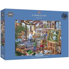Gibsons Puzzle A Work of Art Пазл Произведение искусства
