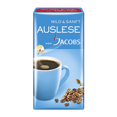 Jacobs  Кофе молотый Auslese мягкий и нежный 500г