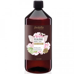 Farfalla Rosengeranie Mildes Shampoo Refill 1l Rose Geranium Мягкий шампунь Сменный блок 1л