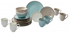 Landscape Landscape Kombiservice 24-tlg. URBAN LIFE multicolour Ландшафтный комбинированный сервиз 24 шт. ГОРОДСКАЯ ЖИЗНЬ