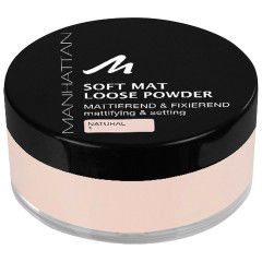 Manhattan Soft Mat Loose Powder Puder Puder, №2 beige 