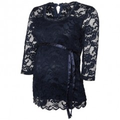 mama licious Umstandsshirt MLMIVANA Black Iris