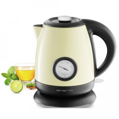 Emerio Emerio Wasserkocher EMERIO WK-109795.2 Wasserkocher schnurlos Schwarz, Gelb, 1.00 l, 200 W Чайник Emerio EMERIO WK-109795.2 беспроводной чайник черный, желтый, 1,00 л, 200 Вт