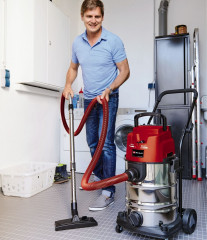 Einhell Einhell Nass-Trocken-Akkusauger TE-VC 36/30 Li S-Solo, 900 W, mit Beutel, Power X-Change, ohne Akku und Ladegerat Беспроводной пылесос Einhell для влажной и сухой уборки TE-VC 36/30 Li S-Solo, 900 Вт, с сумкой, Power X-Change, без аккумулятора и