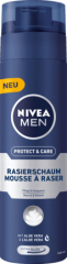 NIVEA MEN Пена для бритья Original Mild с алоэ вера и витаминами для гладкого бритья, 200 мл
