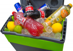 STEINBORG STEINBORG Thermobehalter SB-510 Kuhlbox, Kunststoff, (Einzeln), 30 Liter, Tragegriff, Warmhaltefunktion, 12V und 230V Anschluss Термоонтейнер STEINBORG SB-510, пластиковый, (одинарный), 30 литров, ручка для переноски, функция поддержания тепла,