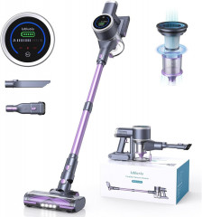 lubluelu lubluelu Akku-Hand-und Stielstaubsauger, 255,00 W, Beutellos, 62dB Ultraleise Anti-Verwicklung VD-VC2206-EU,Akkustaubsauger Kabellos  Беспроводной ручной пылесос lubluelu, 255,00 Вт, без мешка, бесшумный, 62 дБ, с защитой от спутывания VD-VC2206-