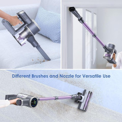 lubluelu lubluelu Akku-Hand-und Stielstaubsauger, 255,00 W, Beutellos, 62dB Ultraleise Anti-Verwicklung VD-VC2206-EU,Akkustaubsauger Kabellos  Беспроводной ручной пылесос lubluelu, 255,00 Вт, без мешка, бесшумный, 62 дБ, с защитой от спутывания VD-VC2206-