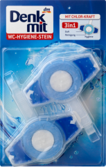 Denkmit wc hygiene stein Кубики для гигиены туалета, 2 шт