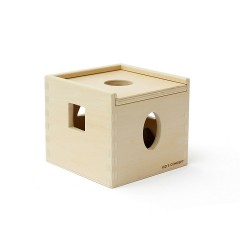 Kids Concept Steckspiel Neo natur Steckspielzeug Подключаемая игра Нео натуральная подключаемая игрушка