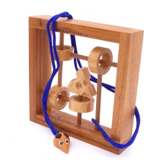 ROMBOL Seilpuzzle-Set mit unterschiedlichen Веревочный пазл с разными