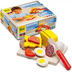 ERZI Spiellebensmittel Schneidset Belegte Brote Набор для нарезки бутербродов Play Food