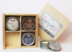 Finigrana Shea und Kakaobutter Pflege-Set 4x100ml  Масло ши и какао набор для ухода 4x100мл