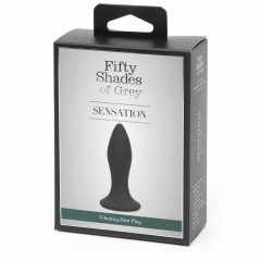 Fifty Shades of Grey Sensation Rechargeable Vibrating Butt Plug Сенсационная перезаряжаемая вибрационная анальная пробка