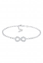 Elli Elli Armband Infinity Kristalle 925 Silber Браслет Elli бесконечность кристаллы серебро 925 пробы