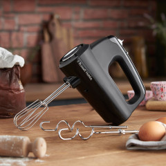 RUSSELL HOBBS RUSSELL HOBBS Handmixer Matte Black 24672-56, 350 W, 5 Geschwindigkeitsstufen Turbofunktion Ручной миксер RUSSELL HOBBS Matte Black 24672-56, 350 Вт, 5 скоростей, турбо-функция