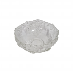 Вазочка винтажная Walther Glas "Виноградная лоза", стекло, 22 х 10 см, Германия, 1960-70гг.